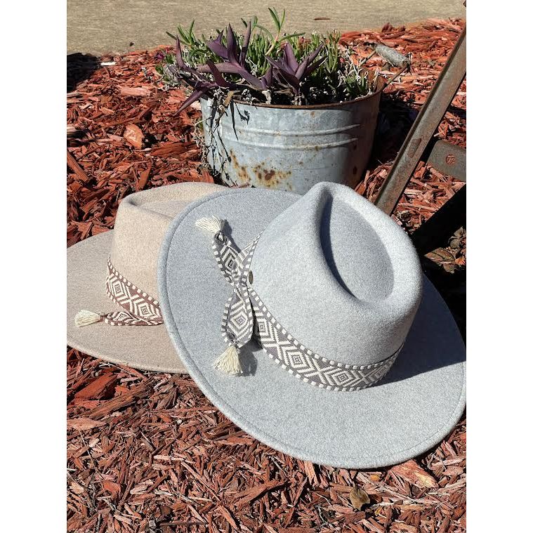 Felt Panama Brim Hat