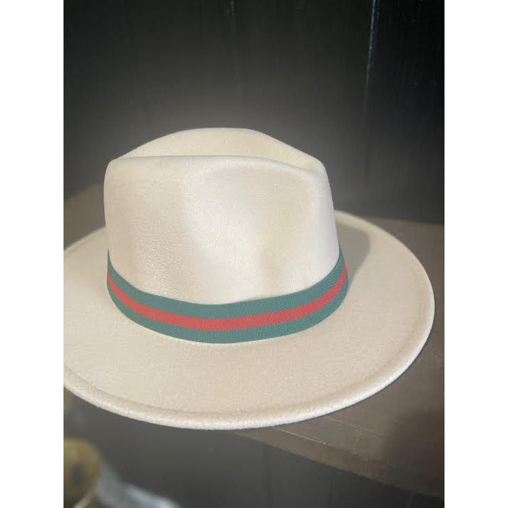 Red bottom fedora