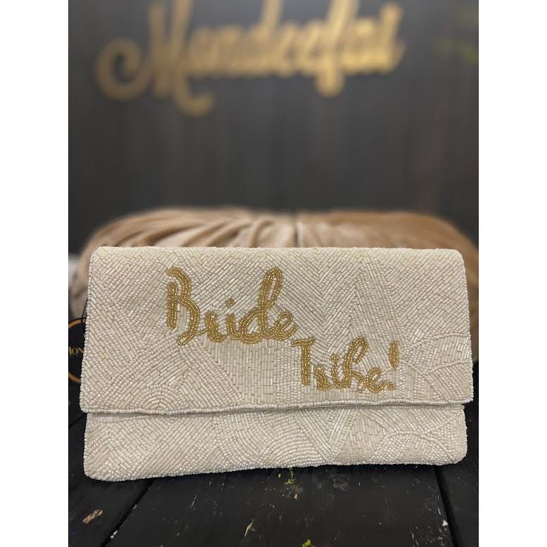 Bride Beaded Clutch