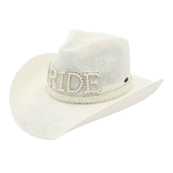 Straw/Rhinestone Cowboy Hat