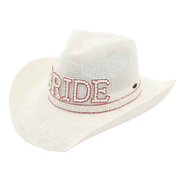 Straw/Rhinestone Cowboy Hat