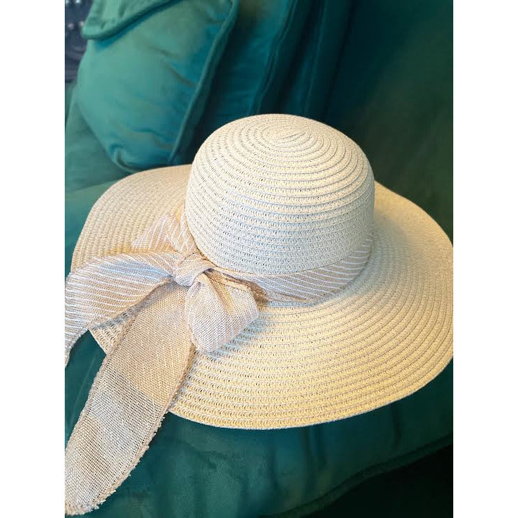 Straw Bow Hat