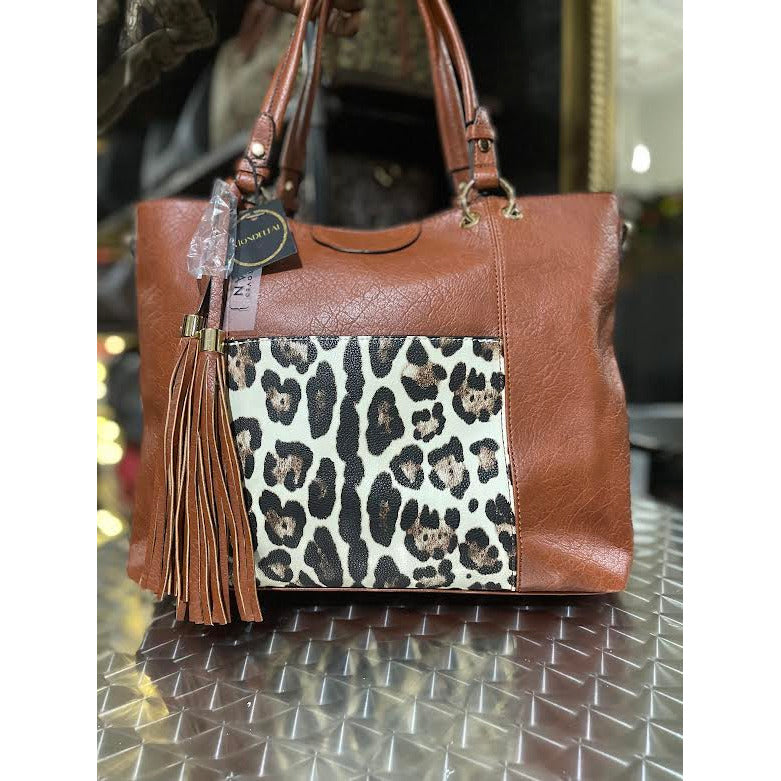 Fashion tote/leopard