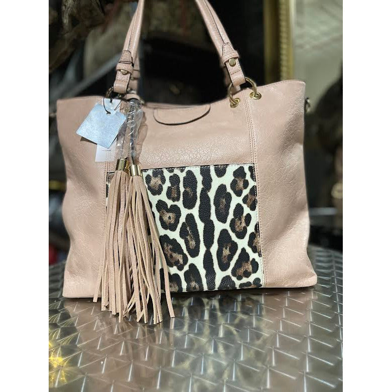 Fashion tote/leopard